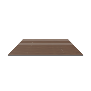 Wooden Panel Floor 3D Model - 3D Model