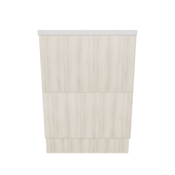 Contemporary Minimalist Storage Chest - Furniture 3D Model