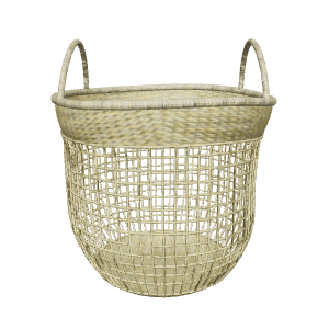 Stylish Woven Storage Basket 3D - 3D Model