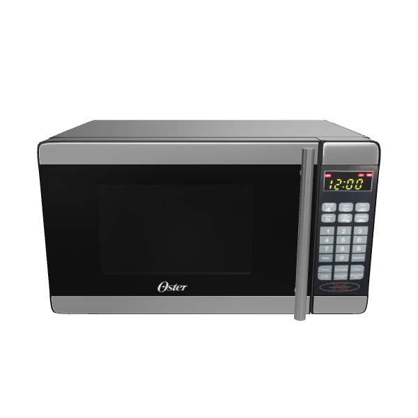 Sleek Kitchen Microwave Model - 3D Model