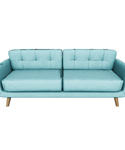 Stylish Mid-Century Sofa Model - 3D Model