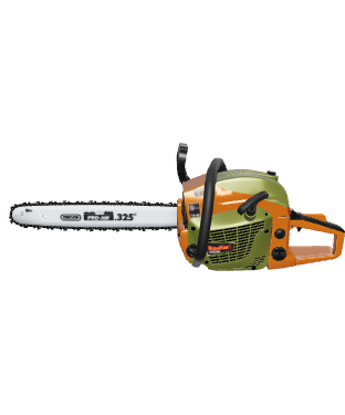 Realistic Chain Saw 3D Model - Industrial 3D Model