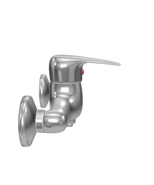 Stylish Wall-Mounted Faucet 3D - Household 3D Model