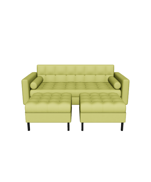 Contemporary Corner Sofa Model - 3D Model