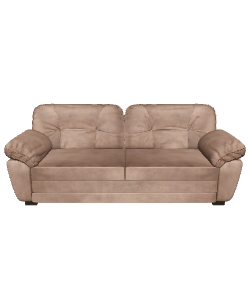Cozy Fabric Sofa Model 3D - Furniture 3D Model