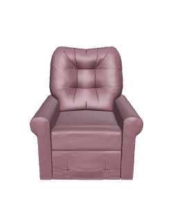 Stylish Recliner Armchair 3D Model - 3D Model