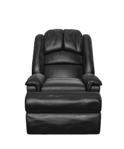 Realistic Recliner Chair 3D Model - 3D Model