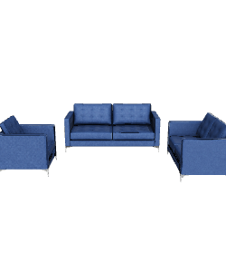 Living Room Sofa Set 3D Model - Furniture 3D Model