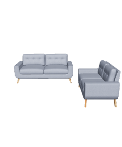 Stylish Modern Sofa Set 3D - Furniture 3D Model