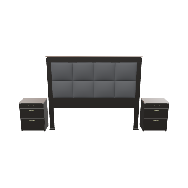Elegant Bedroom Furniture Set 3D - Furniture 3D Model