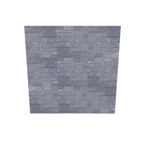 Slate Stone Wall Texture 3D - Architectural 3D Model