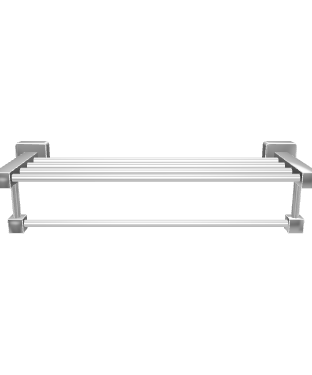 Stylish Wall-Mounted Rack 3D - 3D Model