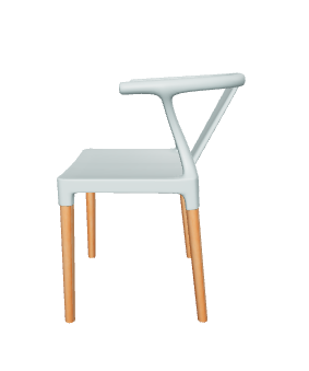 Stylish Minimalist Chair Model - Furniture 3D Model