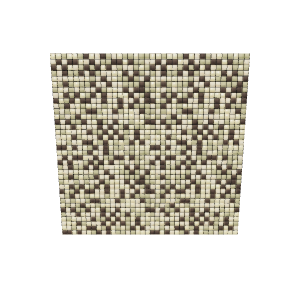 Beige Mosaic Tile 3D Model - 3D Model