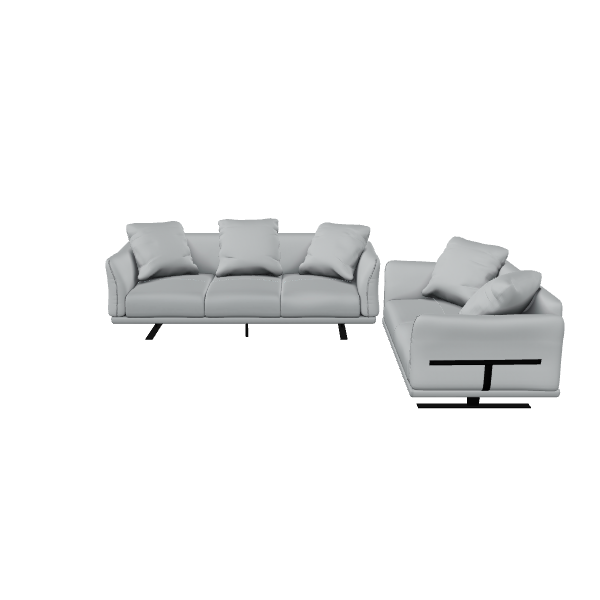 Contemporary Sectional Sofa Model - 3D Model
