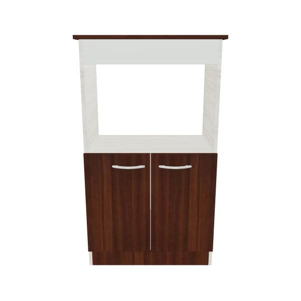 Contemporary Wooden Cabinet Model - Furniture 3D Model