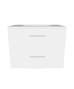 Sleek Minimalist Bathroom Vanity 3D - 3D Model