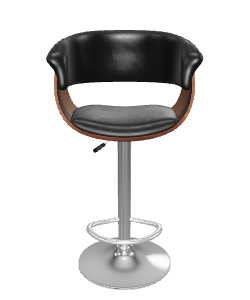 Modern Adjustable Bar Stool 3D - 3D Model