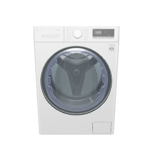 Modern Front-Loading Washing Machine 3D - 3D Model