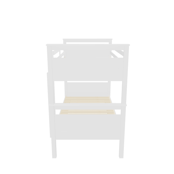 Stylish Minimalist Bunk Bed Model - 3D Model