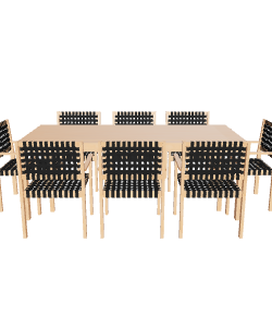 Stylish Dining Table Set 3D - 3D Model