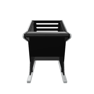 Minimalist Shopping Cart 3D Model - 3D Model