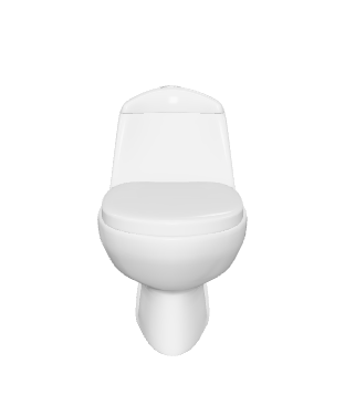 Modern Toilet 3D Model - Household 3D Model