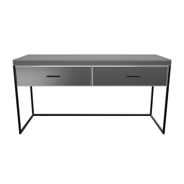 Sleek Modern Desk 3D Model - 3D Model