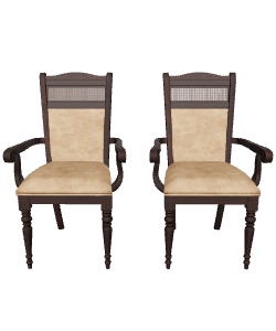 Classic Wooden Armchair Model - 3D Model