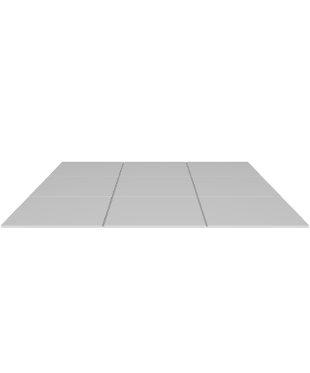 Minimalist 3D Floor Panel Model - 3D Model