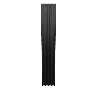Vertical Modern Slat Panel Model - 3D Model