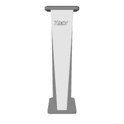 Stand Croce 36 White 3D Model - 3D Model