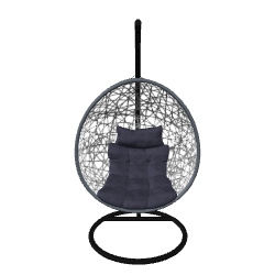 Stylish Hanging Egg Chair Model - 3D Model