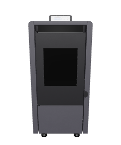 Multifunctional Digital Kiosk Model - Industrial 3D Model