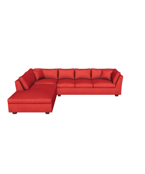 Stylish Modern Sectional Sofa 3D - 3D Model