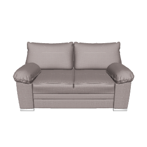 Comfortable Fabric Sofa 3D Model - 3D Model