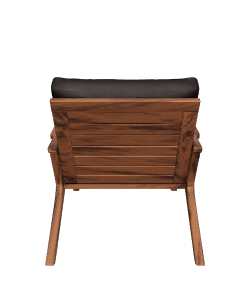 Stylish Wooden Lounge Chair 3D - 3D Model