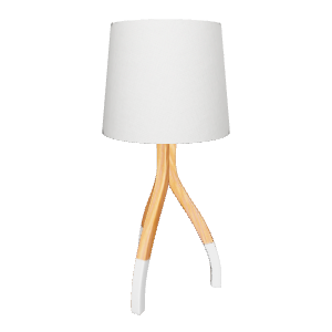 Stylish Wooden Table Lamp 3D - 3D Model