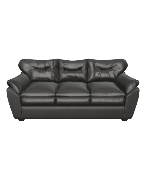 Stylish Leather Sofa Model 3D - 3D Model