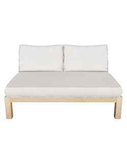 Minimalist Wooden Bed Frame - 3D Model
