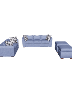 Modern Sofa Set 3D Model - 3D Model