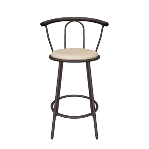 Stylish Bar Stool 3D Model - 3D Model