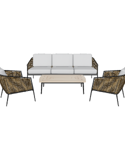 Modern Outdoor Furniture Set 3D - Furniture 3D Model