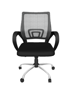 Elegant Office Chair 3D Model - 3D Model