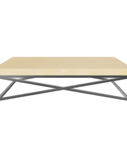 Minimalist Wooden Coffee Table 3D - 3D Model