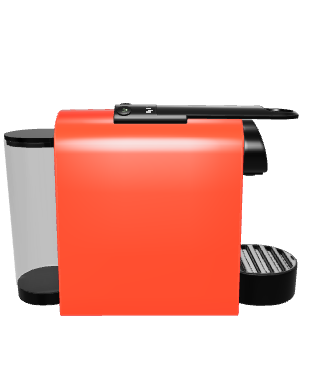 Stylish Coffee Machine 3D Model - 3D Model