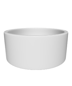 Minimalist Round Ceramic Bowl 3D - 3D Model
