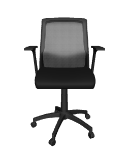 Sleek Modern Office Chair 3D - 3D Model