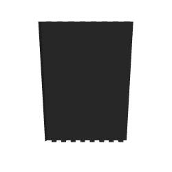 Minimalist Black Container 3D Model - 3D Model