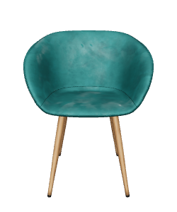 Sitial Astron Light Petroleum Chair 3D - 3D Model